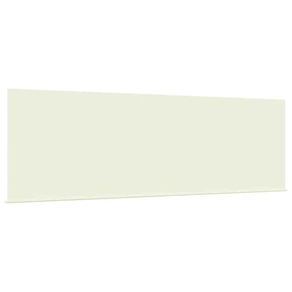 Retractable Awning Cream 400 x 200 cm Polyester and Aluminium