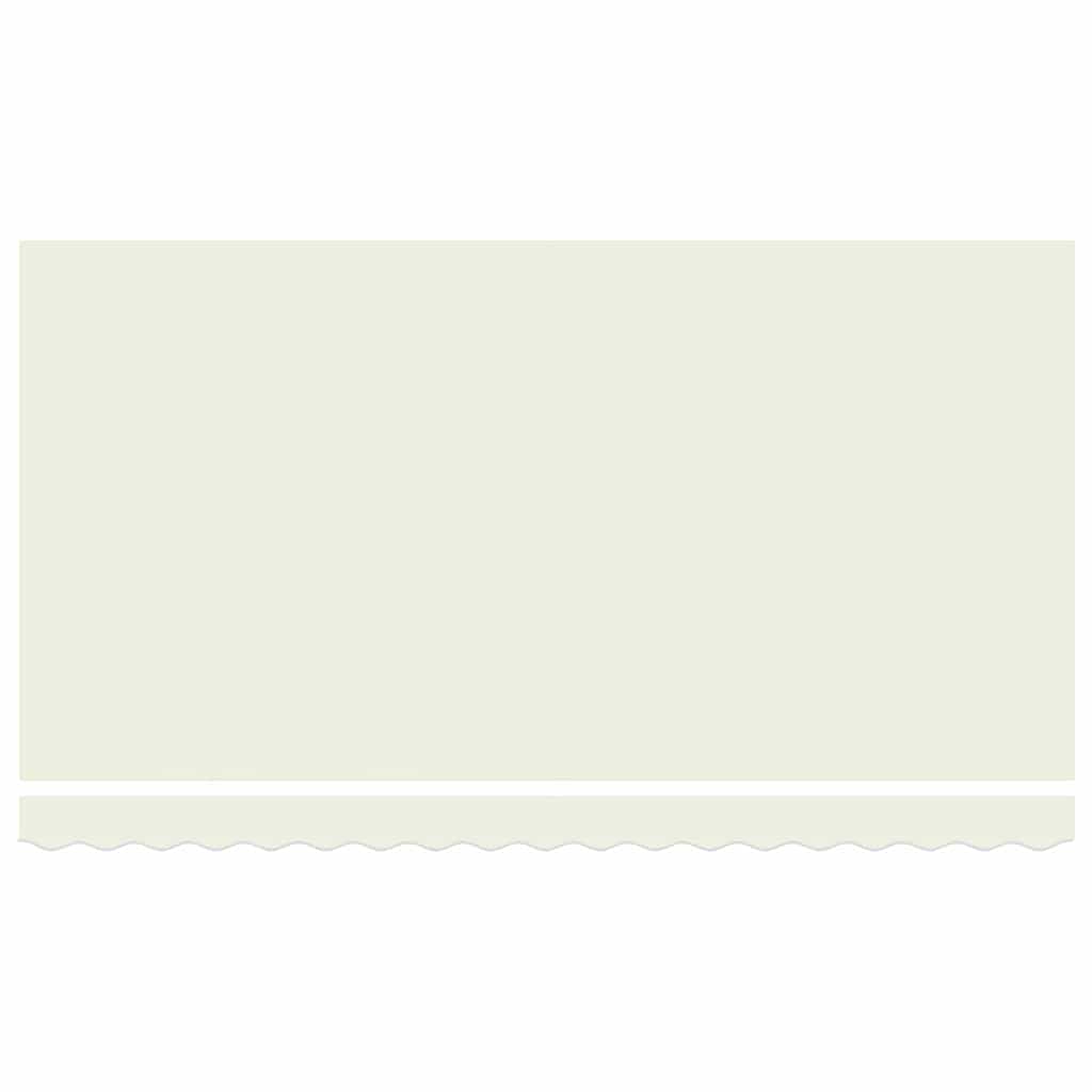 Retractable Awning Cream 400 x 200 cm Polyester and Aluminium