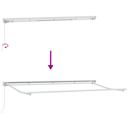 Retractable Awning Anthracite 400 x 200 cm