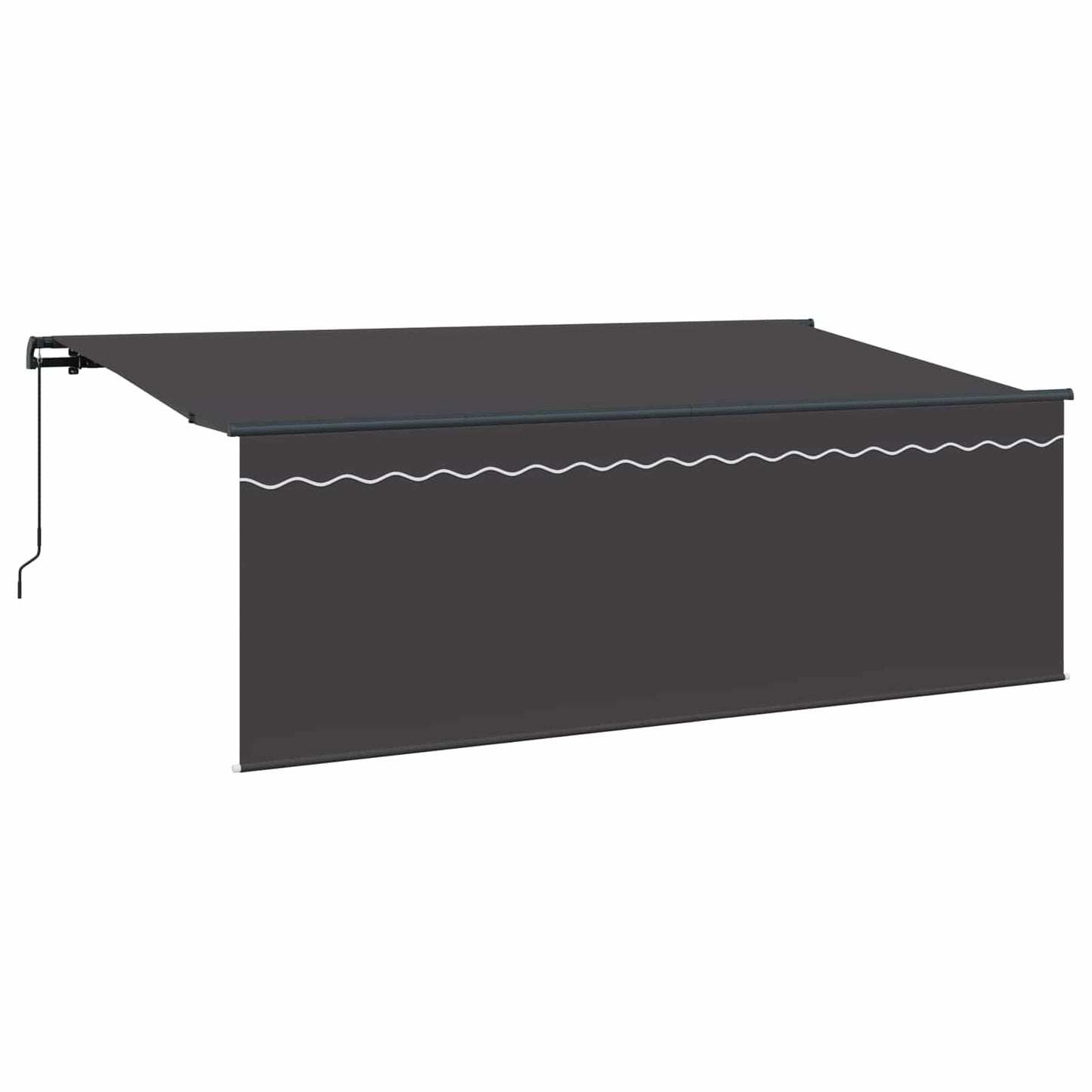 Retractable Awning Anthracite 400 x 200 cm