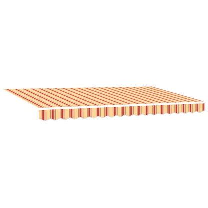 Retractable Awning Yellow 400 x 200 cm Fabric