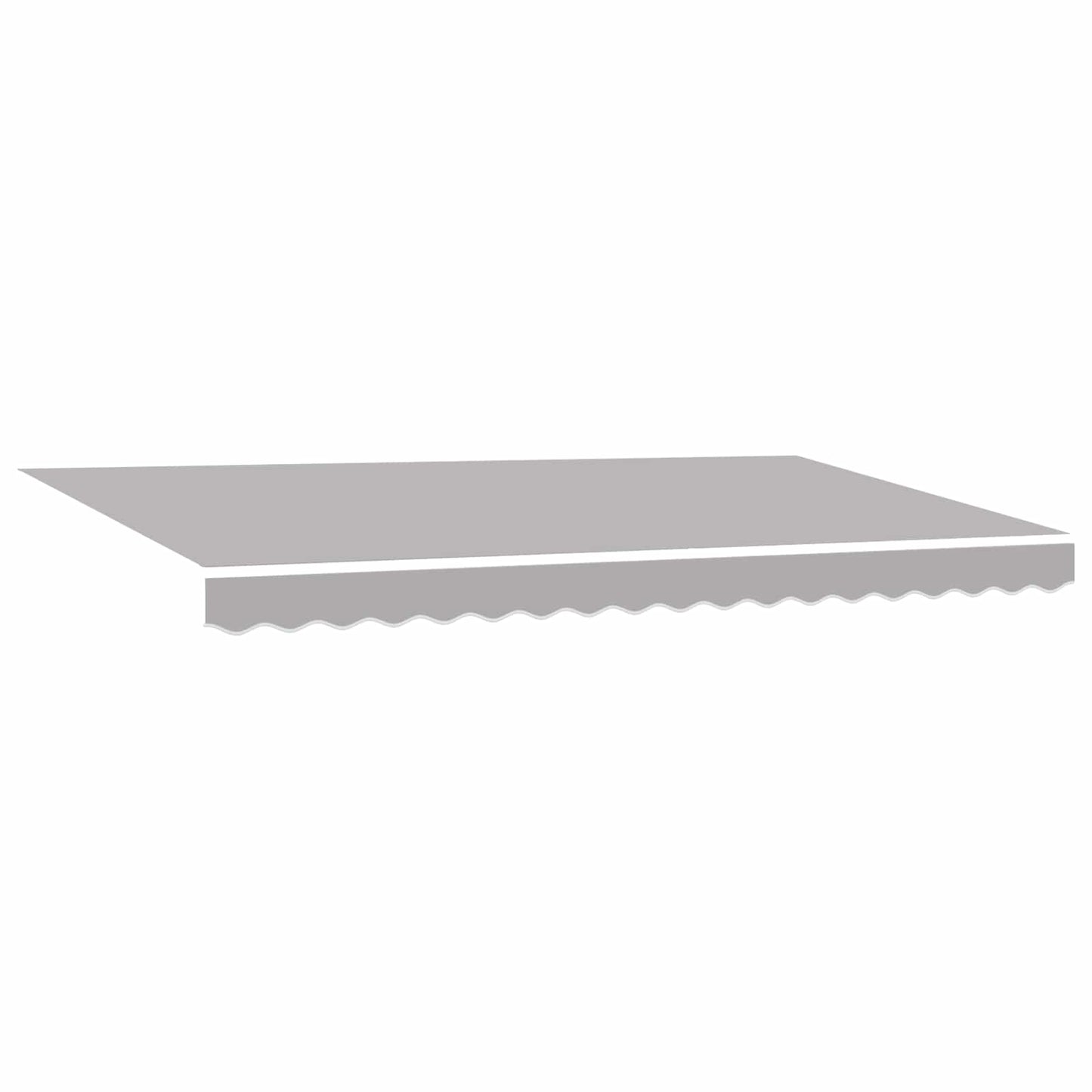 Retractable Awning Light Grey 400 x 200 cm Fabric