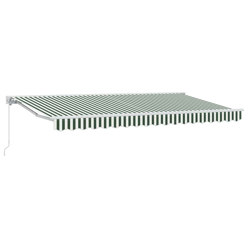 Awning Frame Green and White 400 x 200 cm