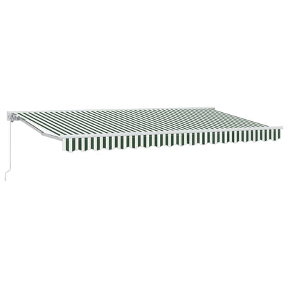 Awning Frame Green and White 400 x 200 cm