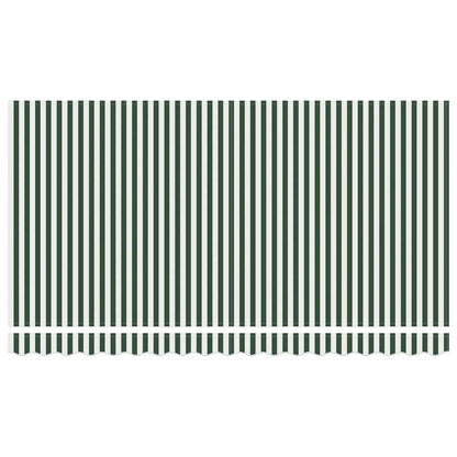 Retractable Awning Green 400 x 200 cm Fabric