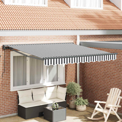 Awning Frame Anthracite and White 300 x 250 cm
