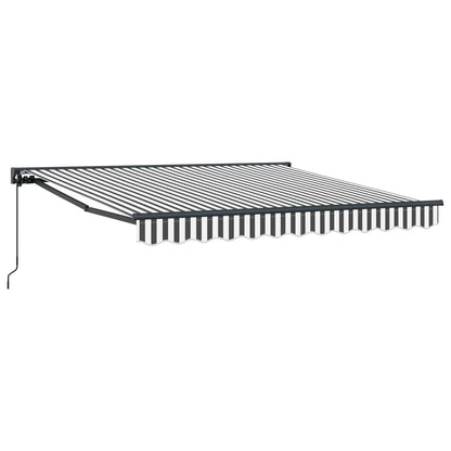 Awning Frame Anthracite and White 300 x 250 cm