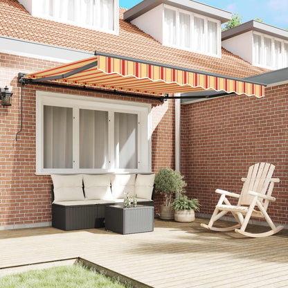 Awning Frame Multicolour 300 x 250 cm Polyester with PU coating