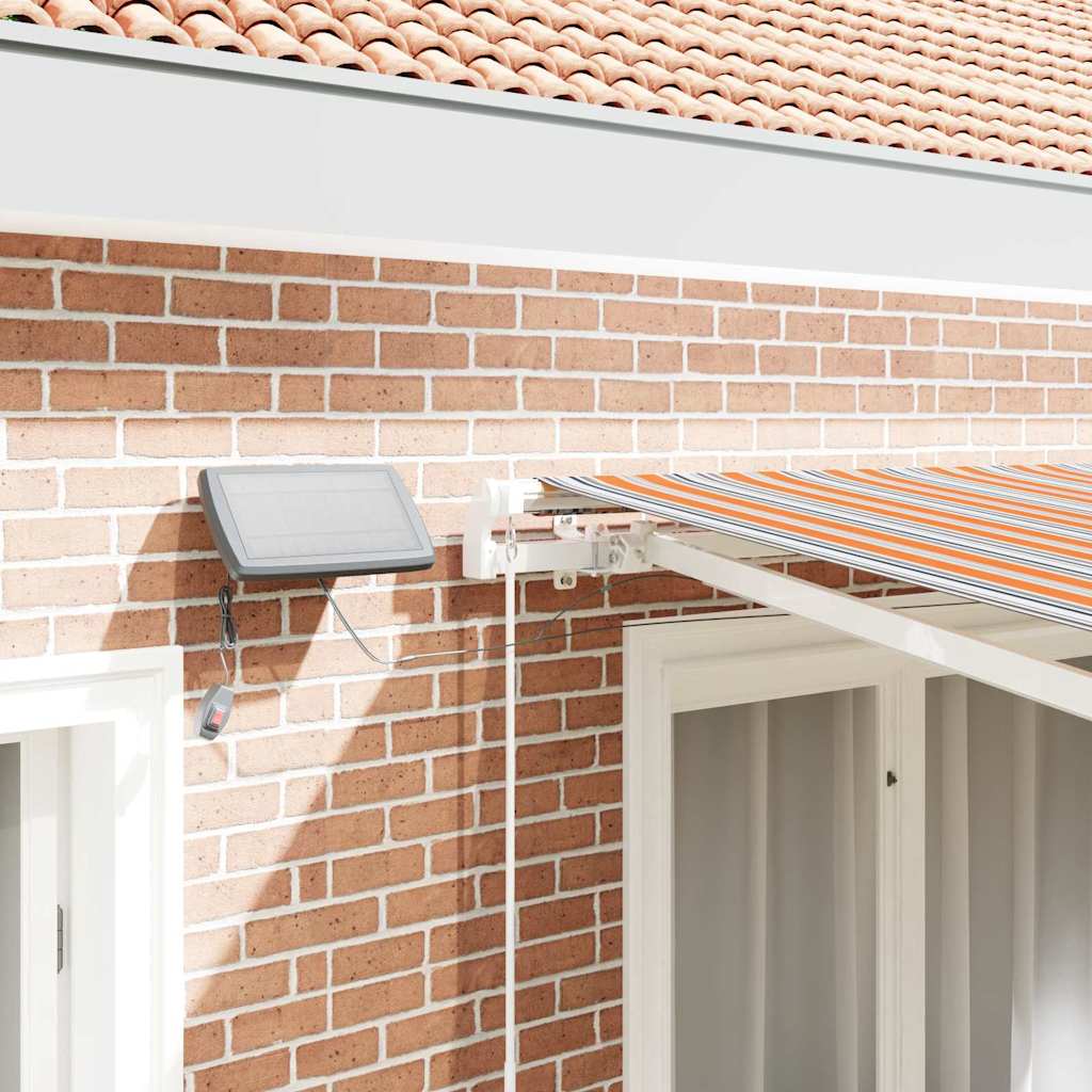 Retractable Awning Multicolour 300 x 250 cm