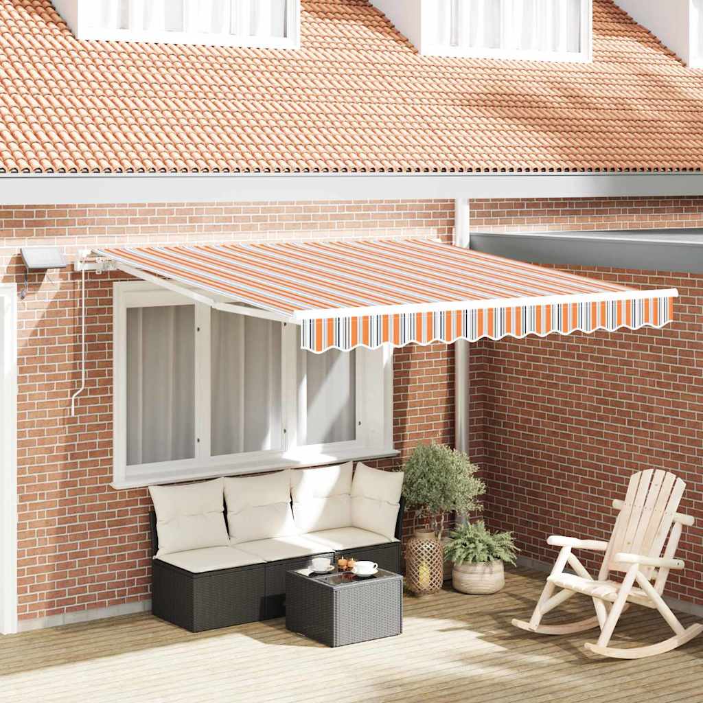 Retractable Awning Multicolour 300 x 250 cm