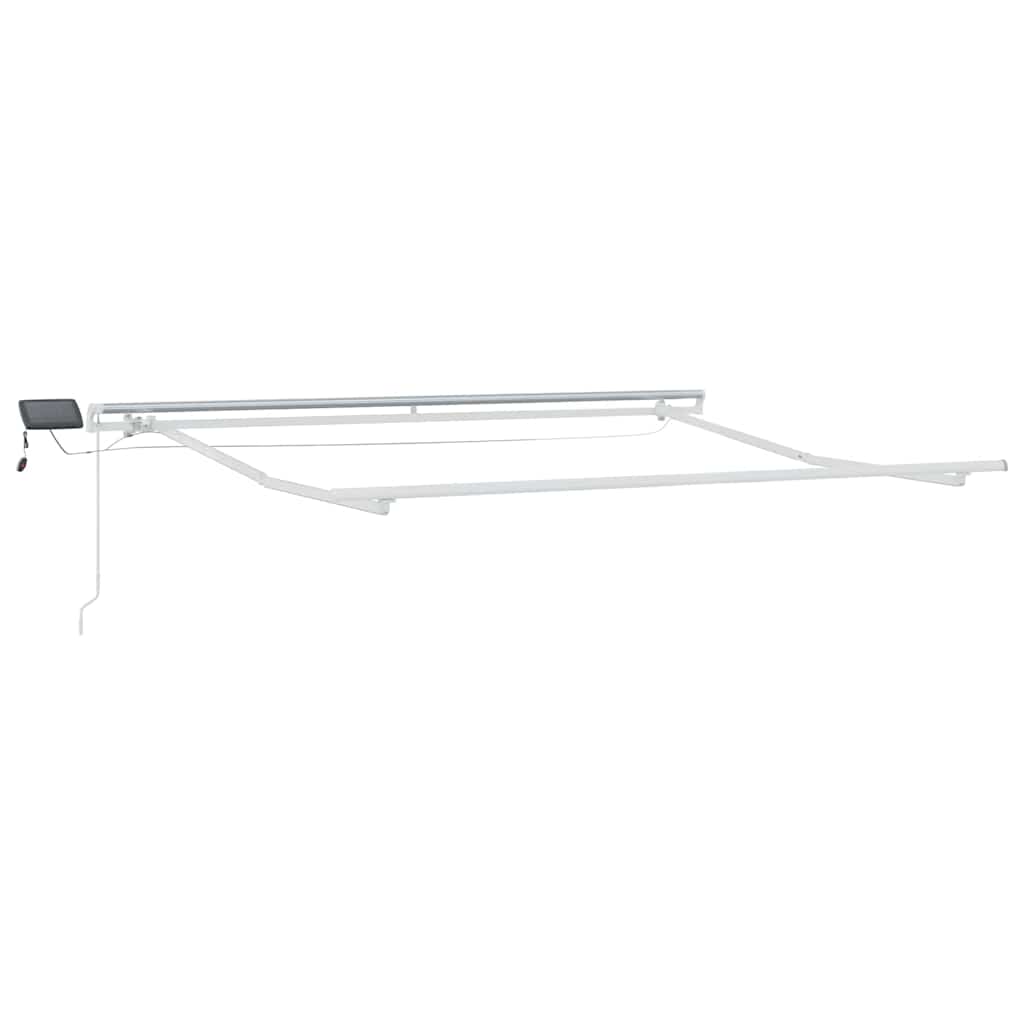 Retractable Awning Multicolour 300 x 250 cm Fabric and Steel