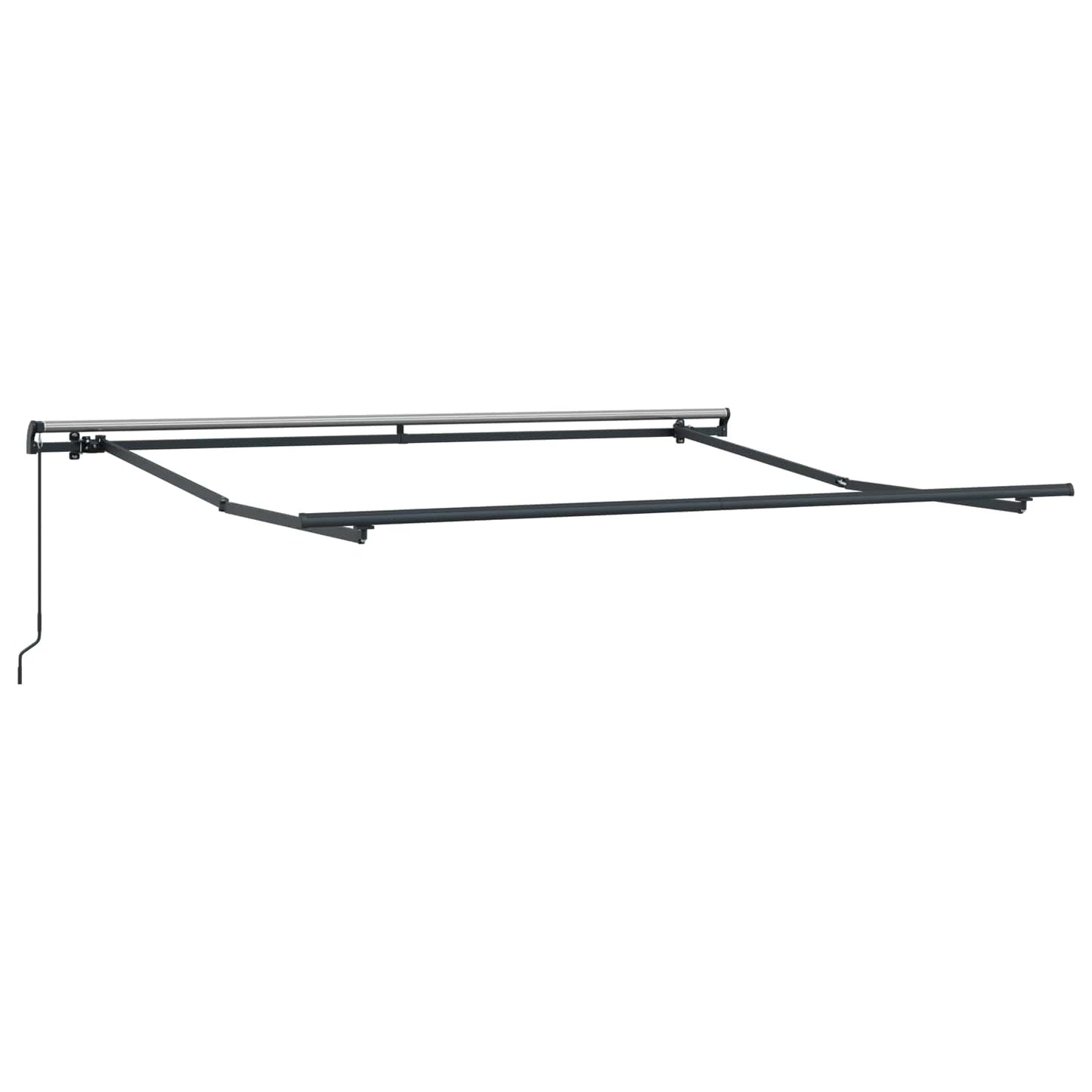 Retractable Awning Multicolour 300 x 250 cm Polyester and Steel