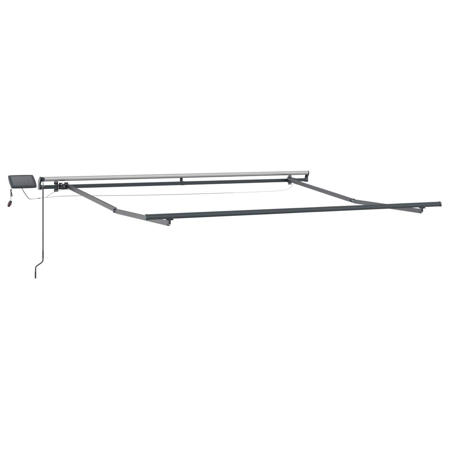 Retractable Awning Multicolour 300 x 250 cm Fabric