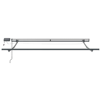 Retractable Awning Multicolour 300 x 250 cm Fabric