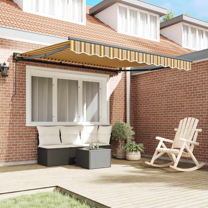 Awning Frame Yellow and Grey 300 x 250 cm