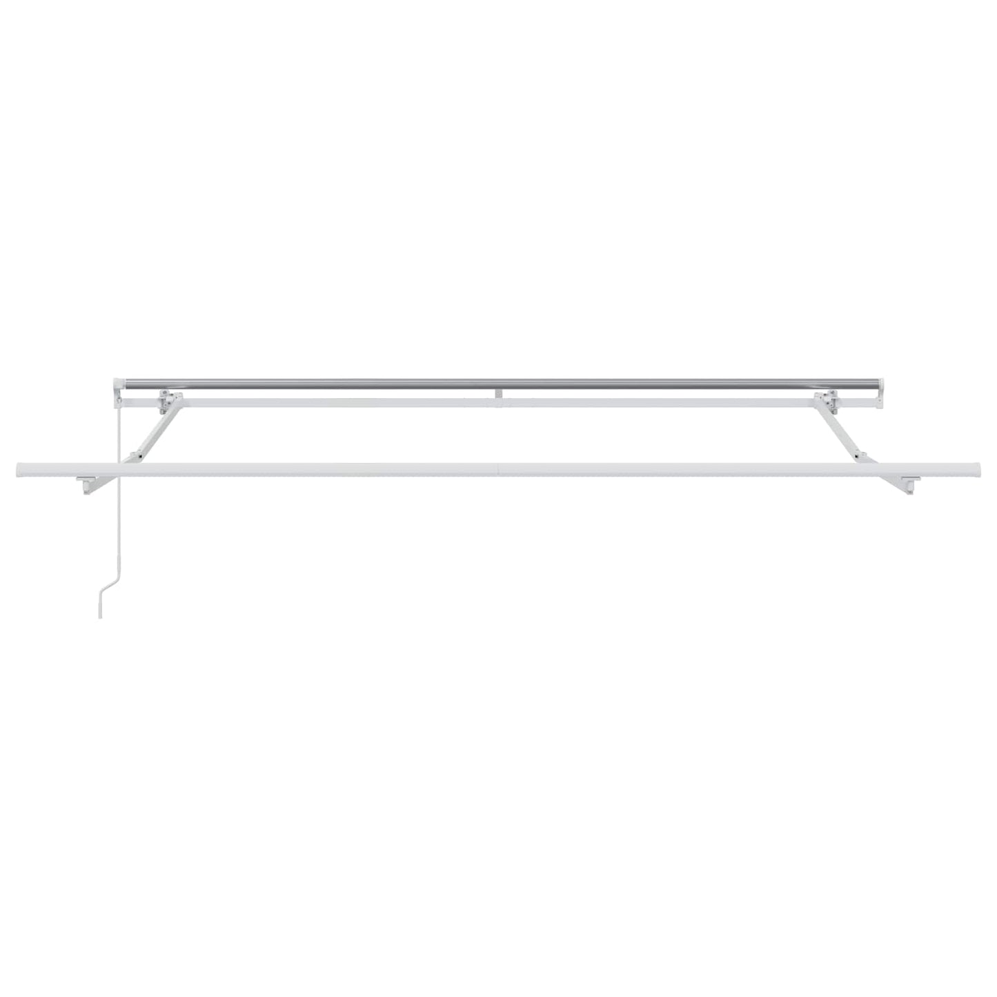 Awning Retractable Manual Beige 300 x 250 x 165 cm Polyester