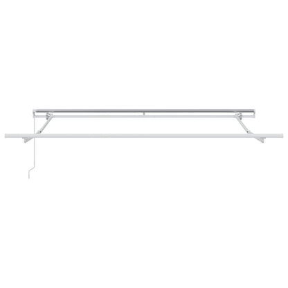 Awning Retractable Manual White 300 x 250 x 165 cm Polyester