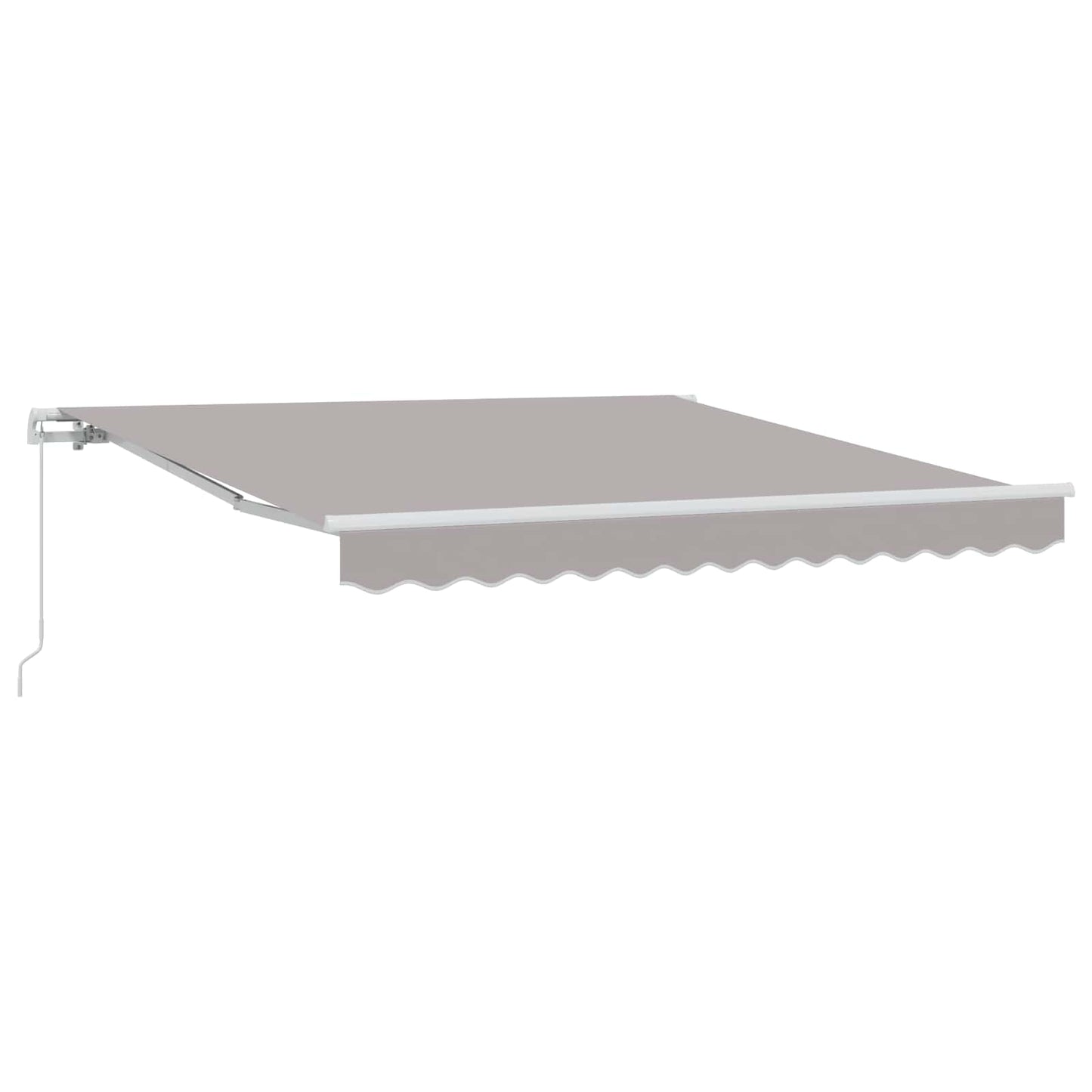 Awning Retractable Light Grey 300 x 250 x 165 cm Polyester
