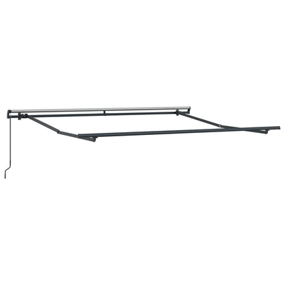 Retractable Awning Green and yellow 300 x 250 cm