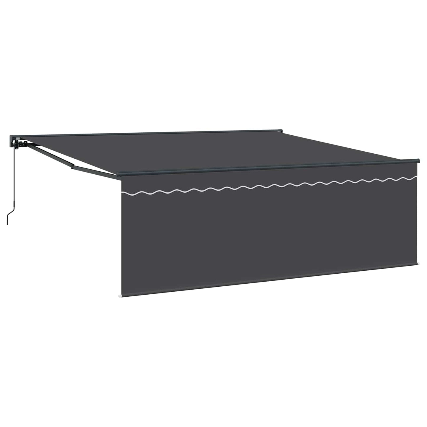 Awning Frame Yellow and White 350 x 250 cm