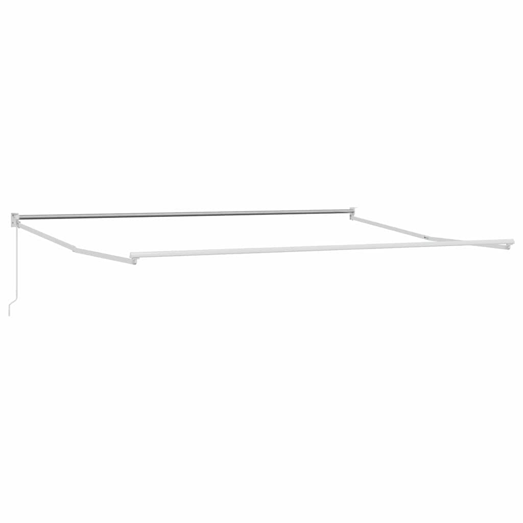 Retractable Awning Red and Black 350 x 250 x 165 cm