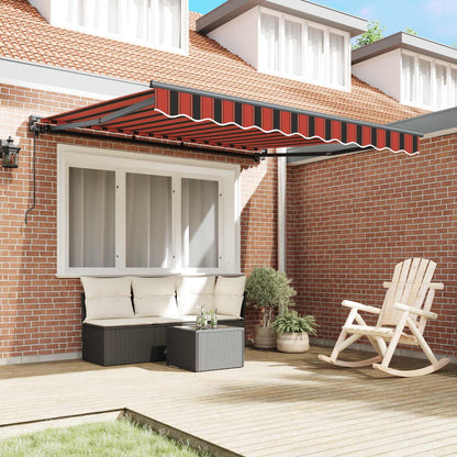 Awning Frame Orange and Black 350 x 250 cm