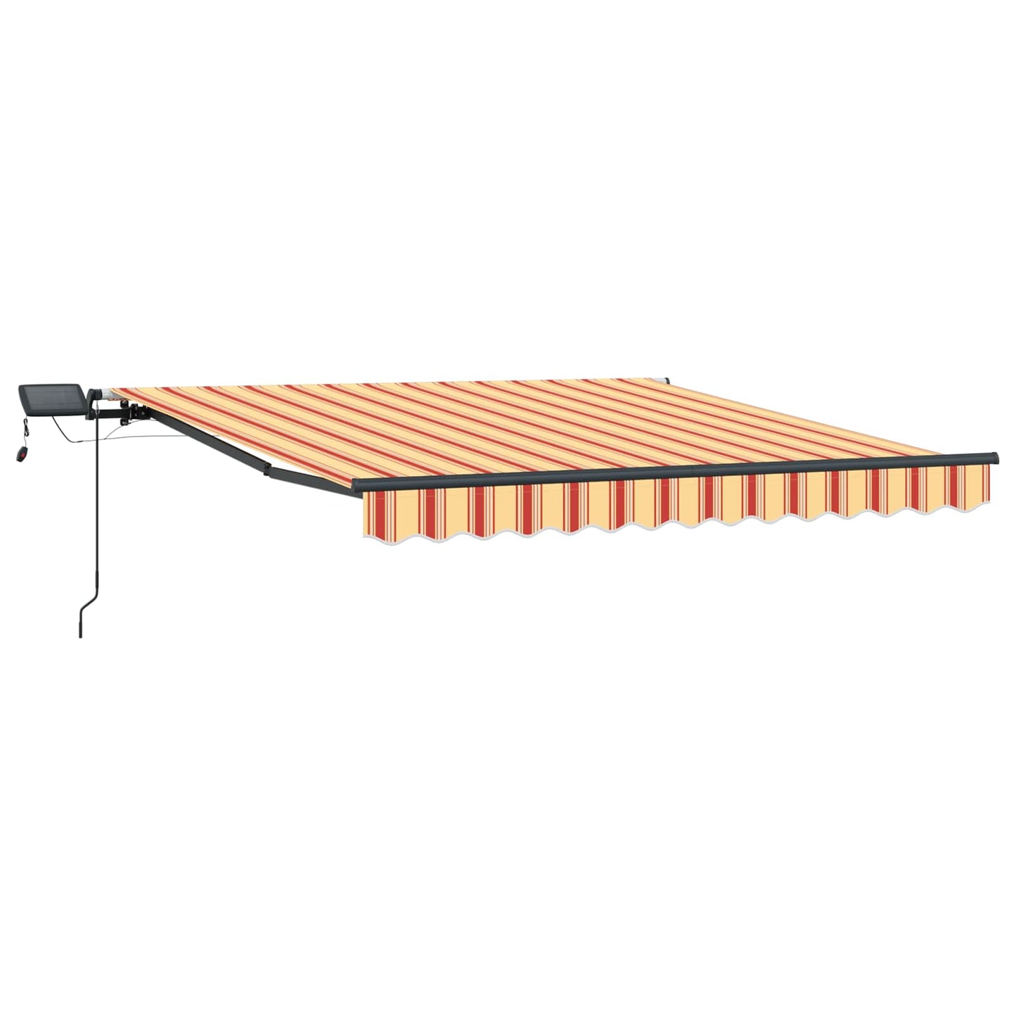 Retractable Awning Yellow and Orange 350 x 250 cm