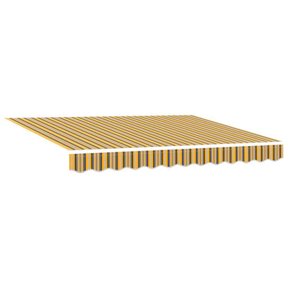 Retractable Awning Multicolour 350 x 250 cm