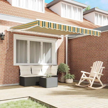 Retractable Awning Multicolour 350 x 250 cm