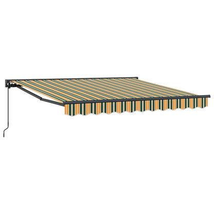 Awning Frame Green and Yellow 350 x 250 cm