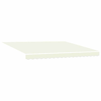 Awning Frame Cream 400 x 300 cm Polyester with PU coating