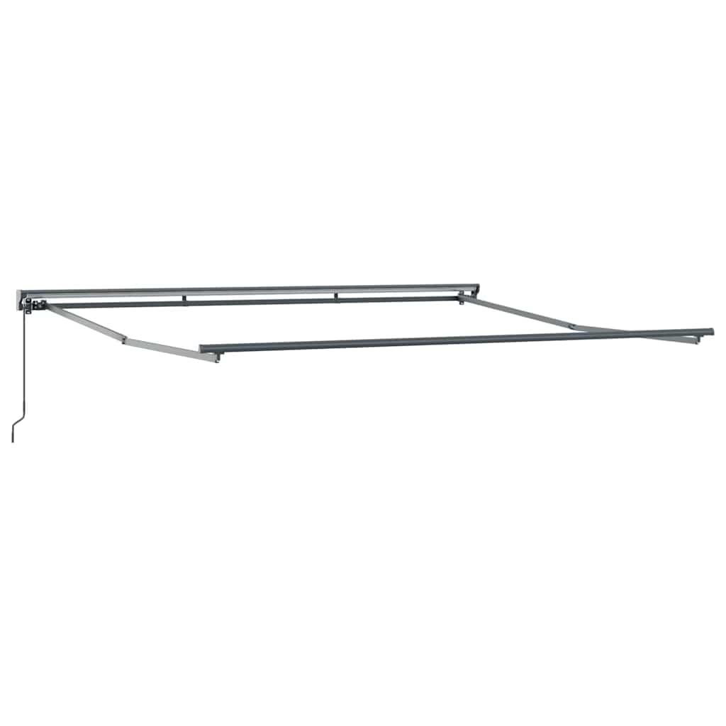Awning Frame Cream 400 x 300 cm Polyester with PU coating