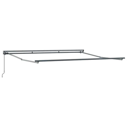 Awning Frame Cream 400 x 300 cm Polyester with PU coating