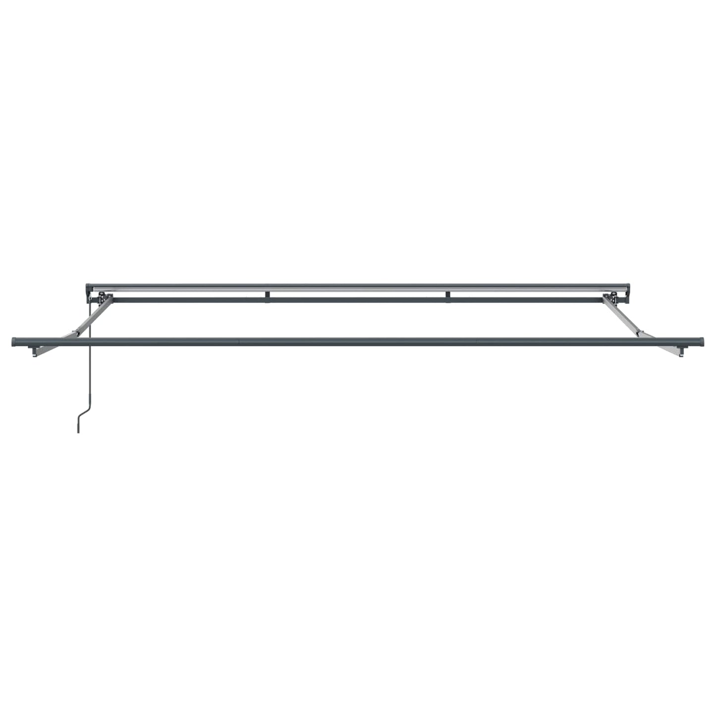 Awning Frame Burgundy 400 x 300 cm Polyester with PU coating