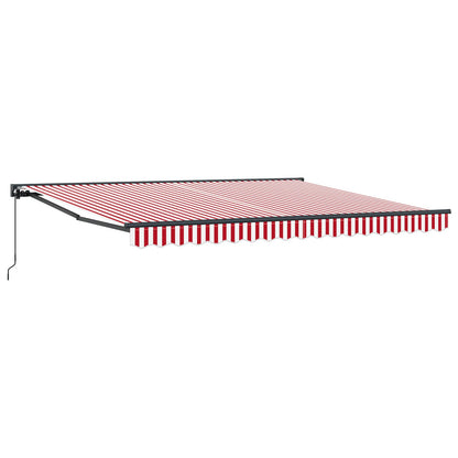 Awning Frame Red and White 400 x 300 cm