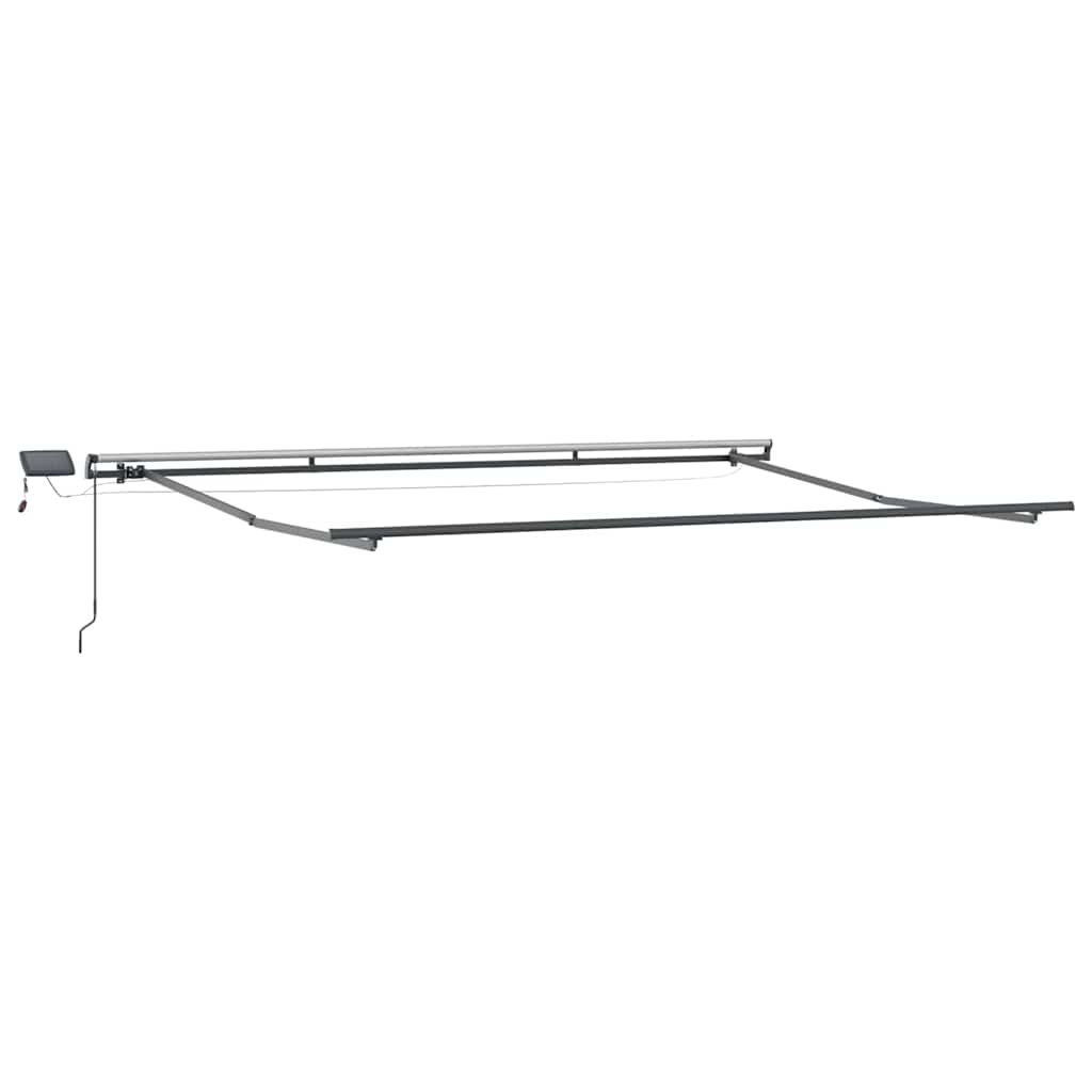 Retractable Awning Beige 400 x 300 cm Fabric