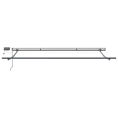 Retractable Awning Red 400 x 300 cm Fabric