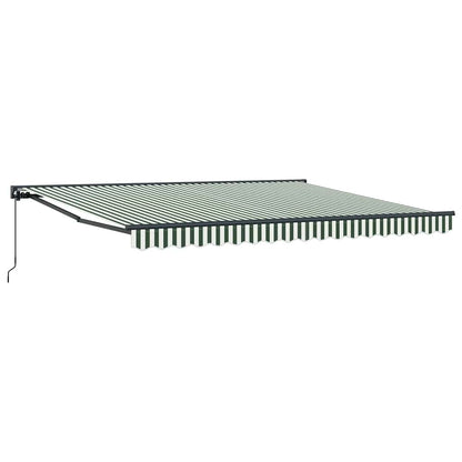 Awning Frame Green and White 400 x 300 cm