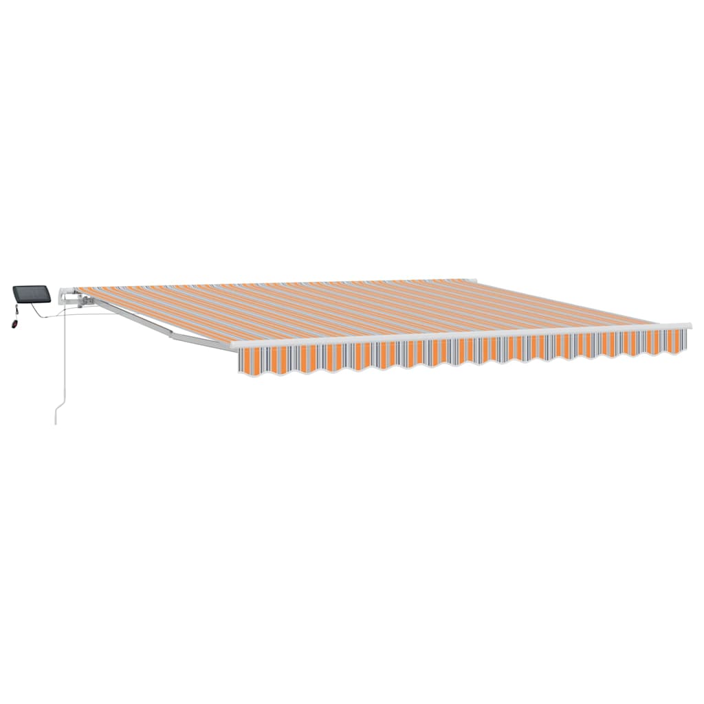 Retractable Awning Multicolour 400 x 300 cm