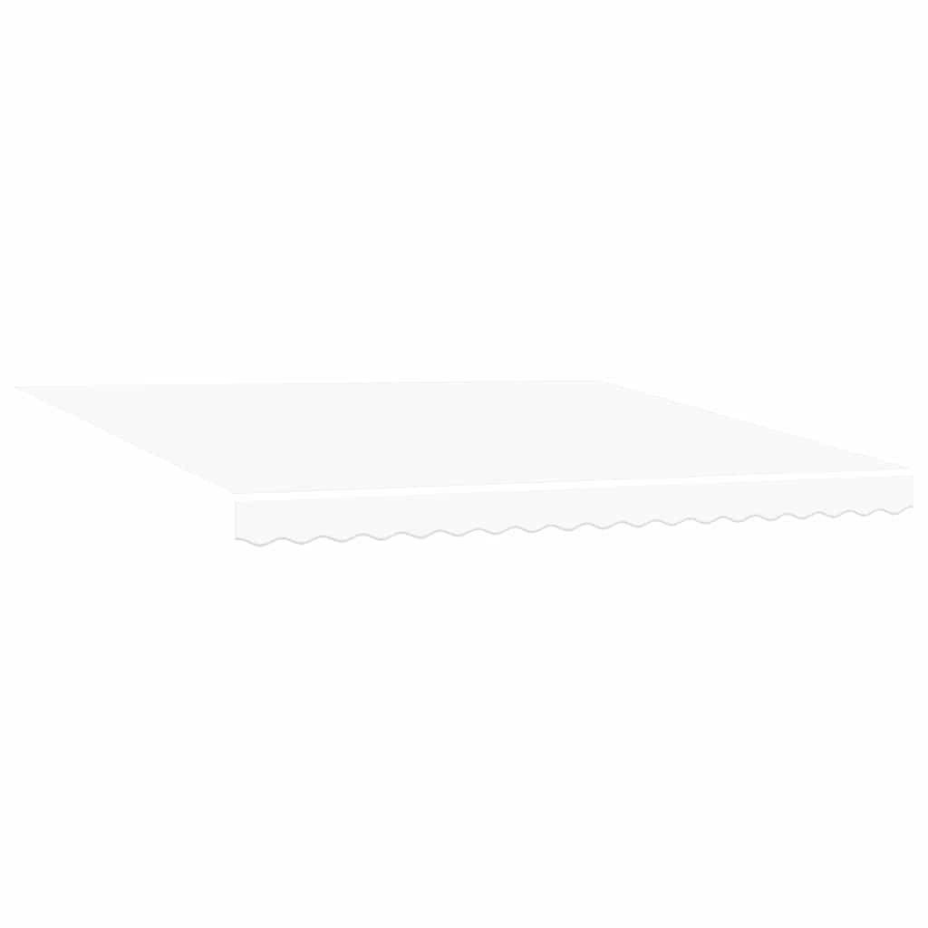 Awning Manual White 400 x 350 x 165 cm Polyester and Metal