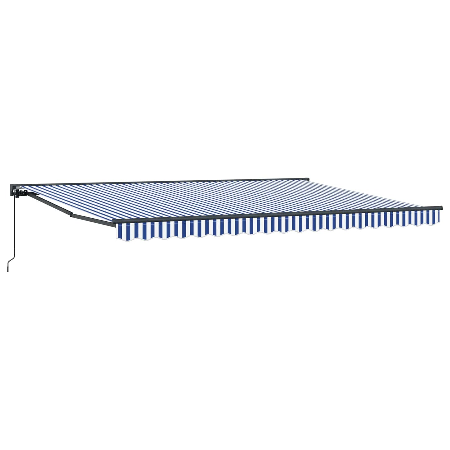 Awning Frame Blue and White 450 x 300 cm