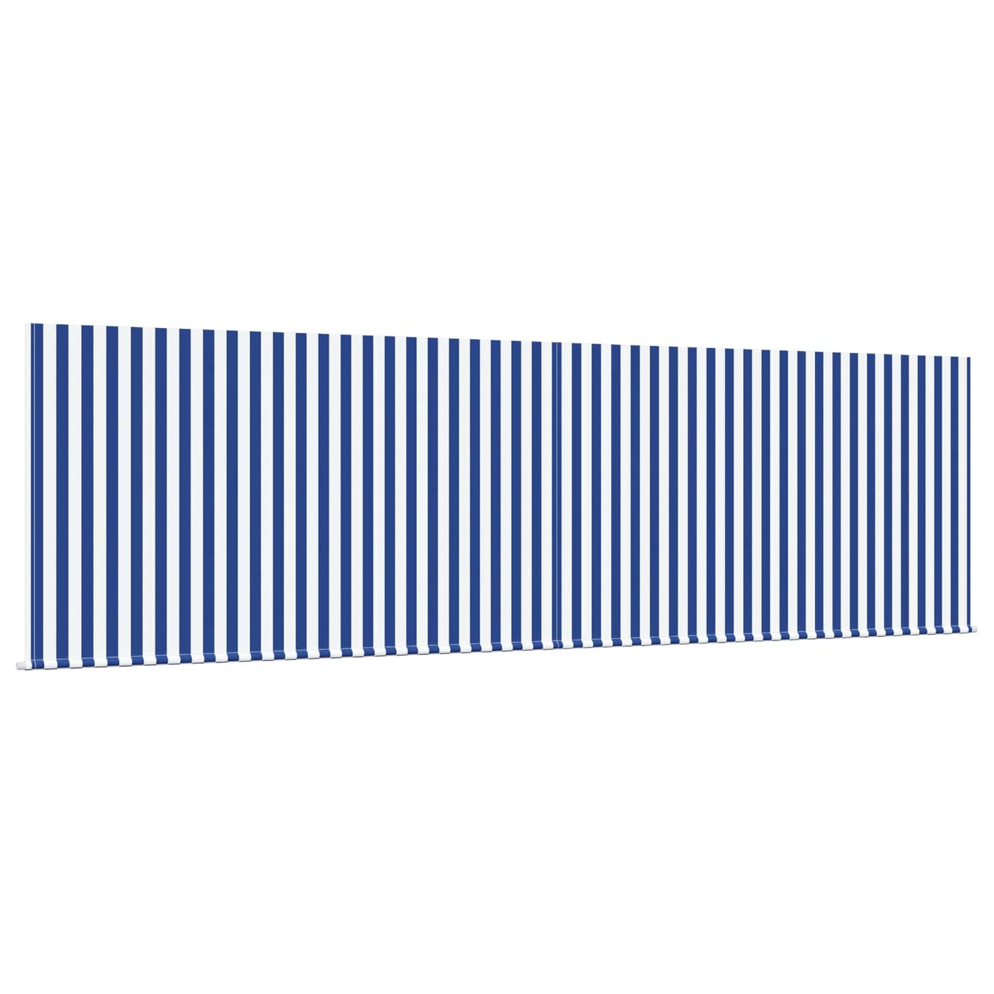 Retractable Awning Blue and White 400 x 300 cm