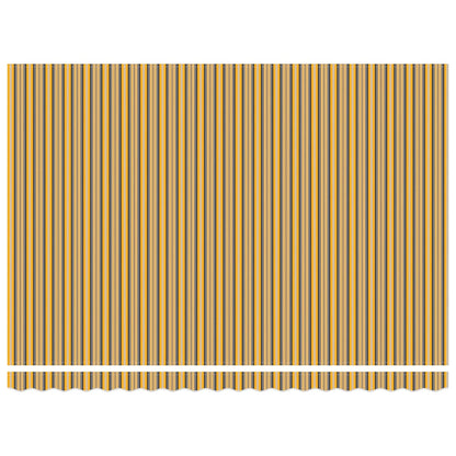 Retractable Awning Manual Multicolour 450 x 300 cm