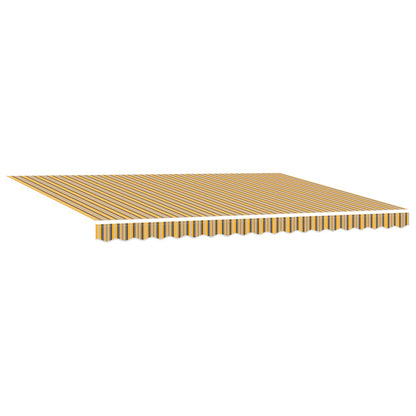 Retractable Awning Multicolour 450 x 300 cm