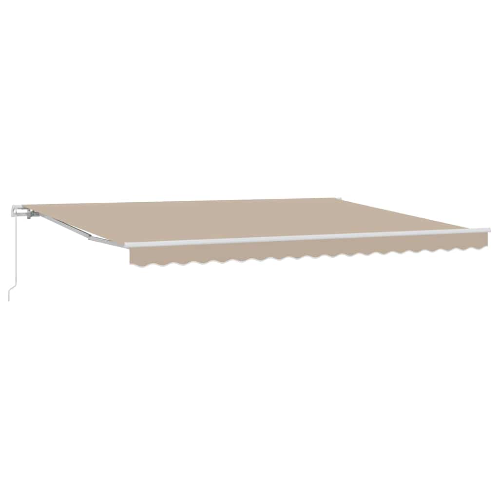 Awning Beige 450 x 300 x 165 cm Polyester and Metal