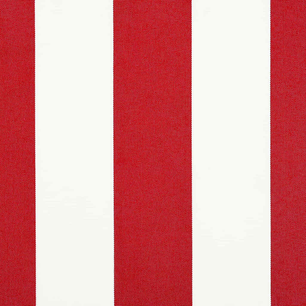 Awning Retractable Red and White 450 x 350 x 165 cm Polyester