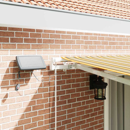 Retractable Awning Multicolour 450 x 350 cm
