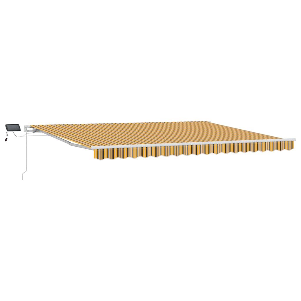 Retractable Awning Multicolour 450 x 350 cm