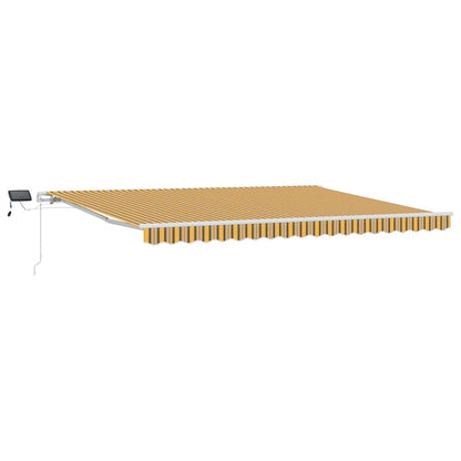Retractable Awning Multicolour 450 x 350 cm