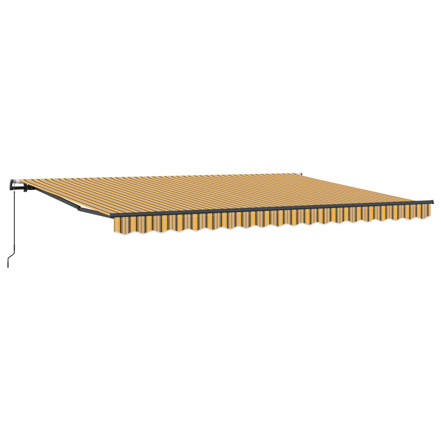 Retractable Awning Multicolour 450 x 350 cm